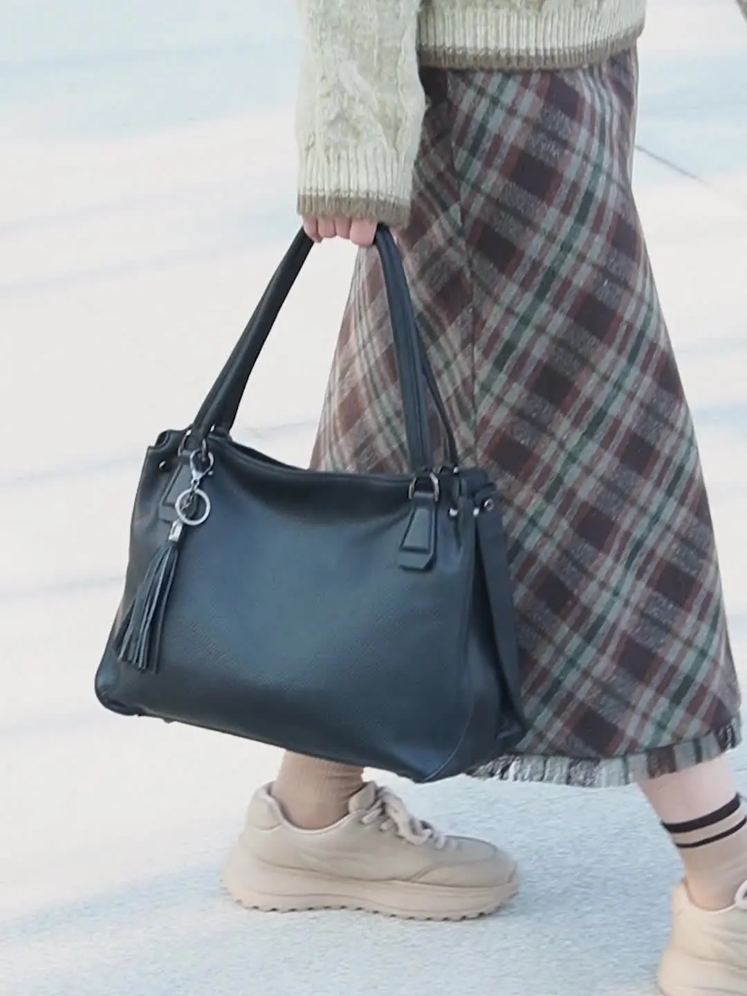 Женская сумка через плечо Zency из натуральной кожи