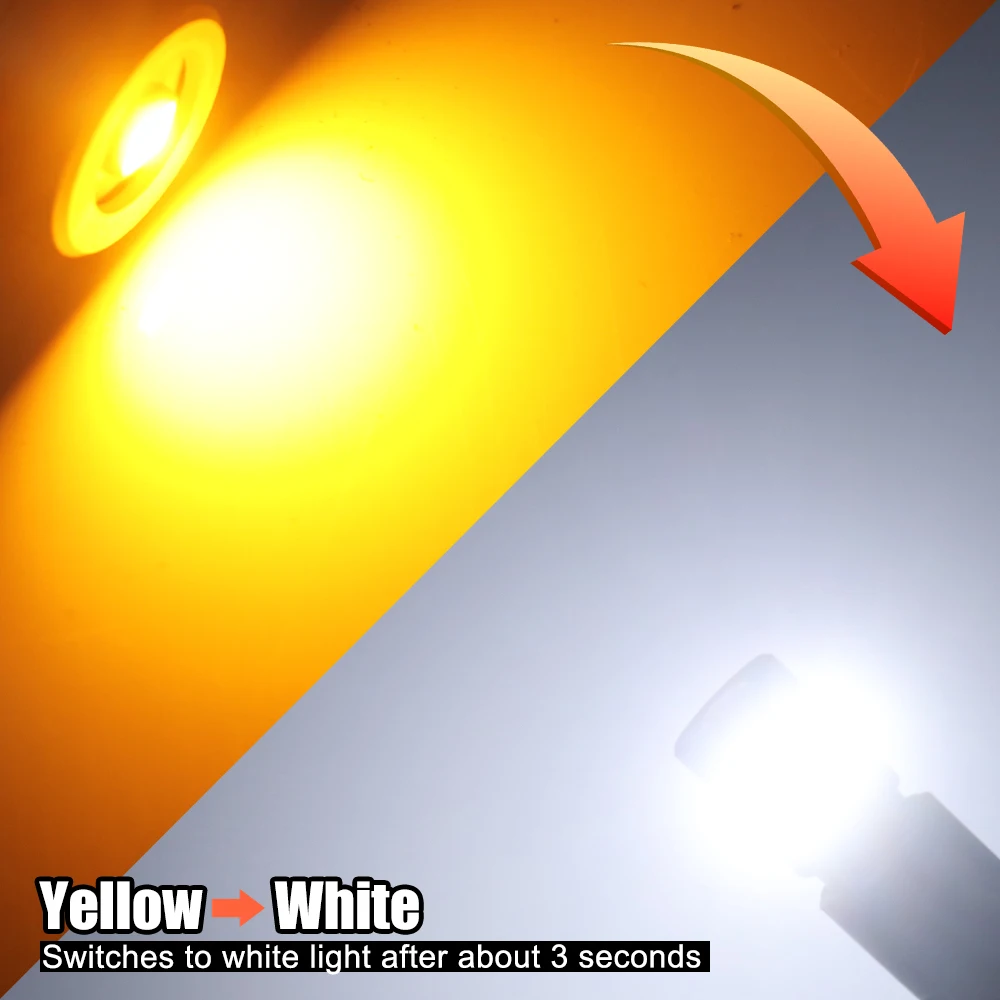 Yellow With White