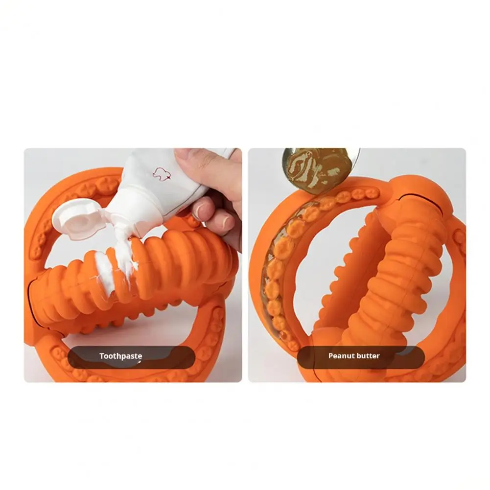 Durable Dog Chew Toys for Chewers Rubber Balls Tug Fetch - PeticaDeals