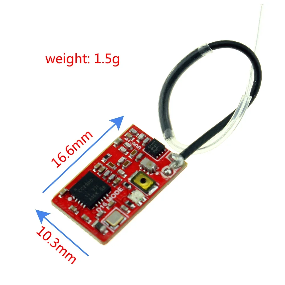 

Мини-приемник AC900 с двумя моделями, Frsky D16 с поддержкой FUTABA S-FHSS, XM Mini XM + X9D, выход приемника для радиоуправляемого квадрокоптера для гонок в помещении