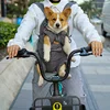 Cozy Pet Carrier Backpack for Dogs - Fleece-Lined, Front Legs Out, Hands-Free Design for Hiking & Travel. 5