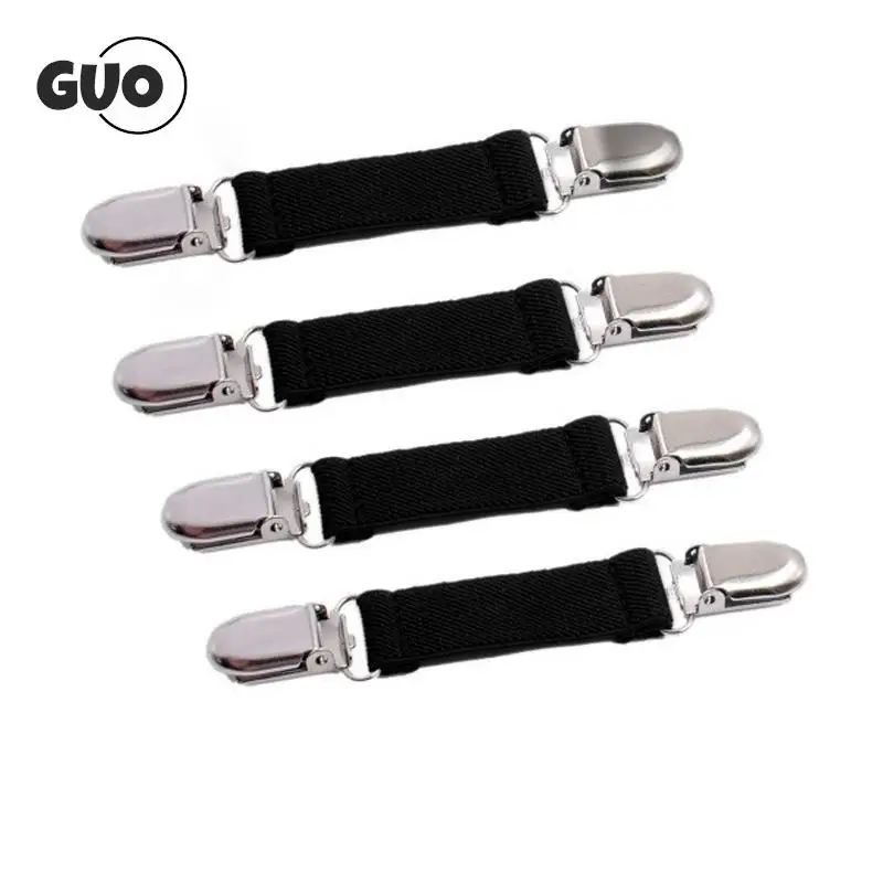 4pcs Kids Skiing Gloves Non-Slip Straps Versatile Elastic Glove Mitten Clip Blouse Clasp Linking Straps For Kids Sleeves Gloves 3