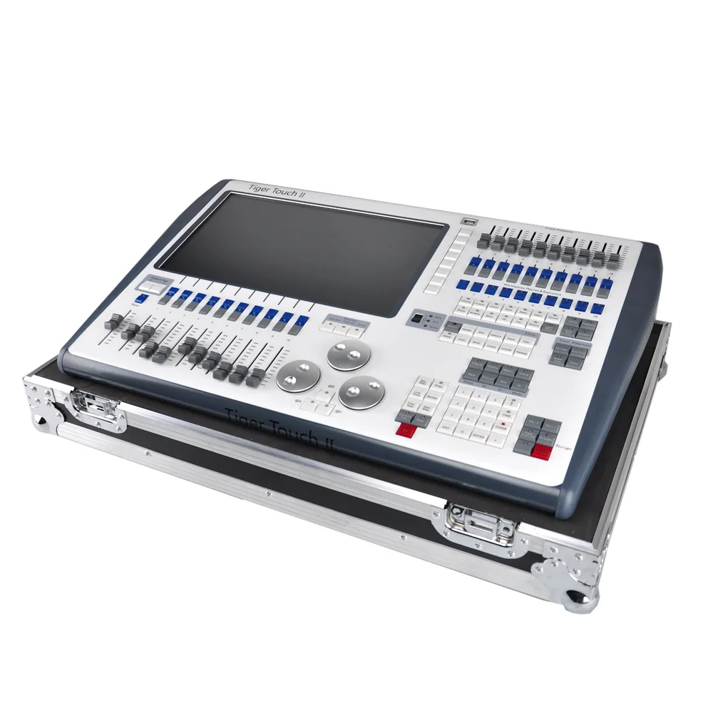 Tiger Touch II 2 스테이지 조명 콘솔 컨트롤러, 디스코 DJ 효과, 움직이는 헤드 조명, 전문 장비, DMX512