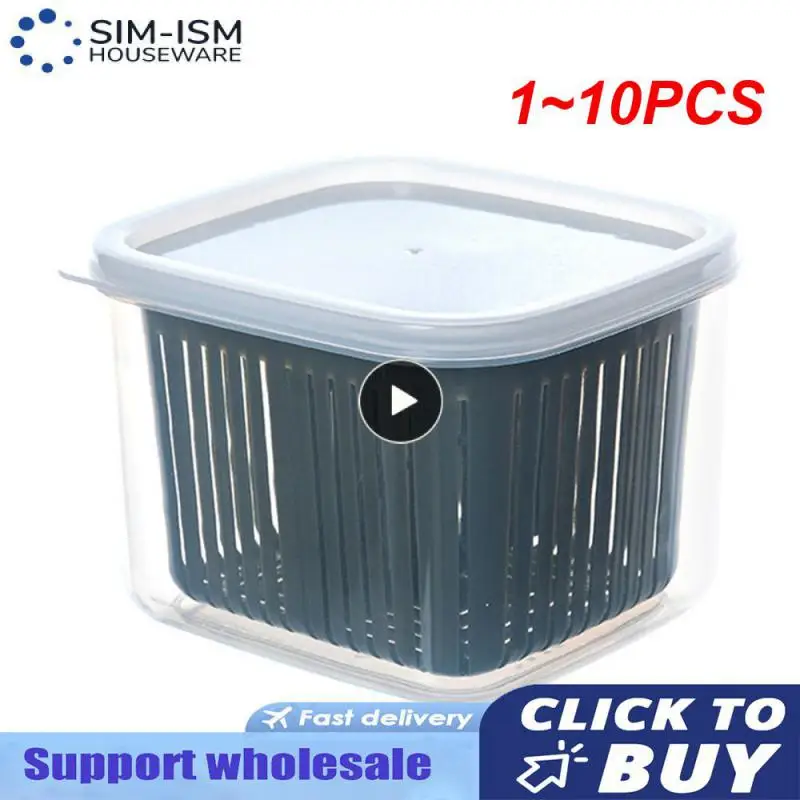 

1-10 шт., бокс для сохранения свежести кухонных сливов