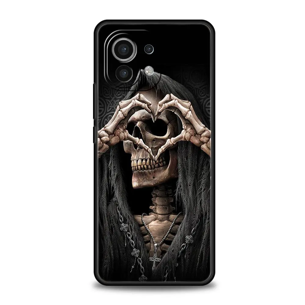 Grim Reaper Skull Skeleton Phone Case Cover