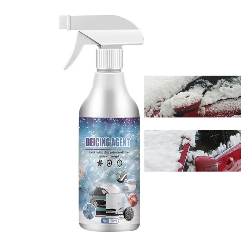 Car Deicer Spray 500ml Effecient Deicer Spray For Car Effective Defroster  Spray Fast Acting Car Supplies For Winter Cold - AliExpress