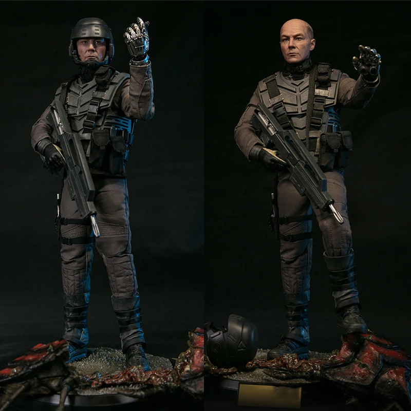 

VTS TOYS VM-046 1/6 Scale Male Soldier Starship Commando Chief Jean Rasczak Model 12'' Full Set Action Figure Doll for Fans Gift