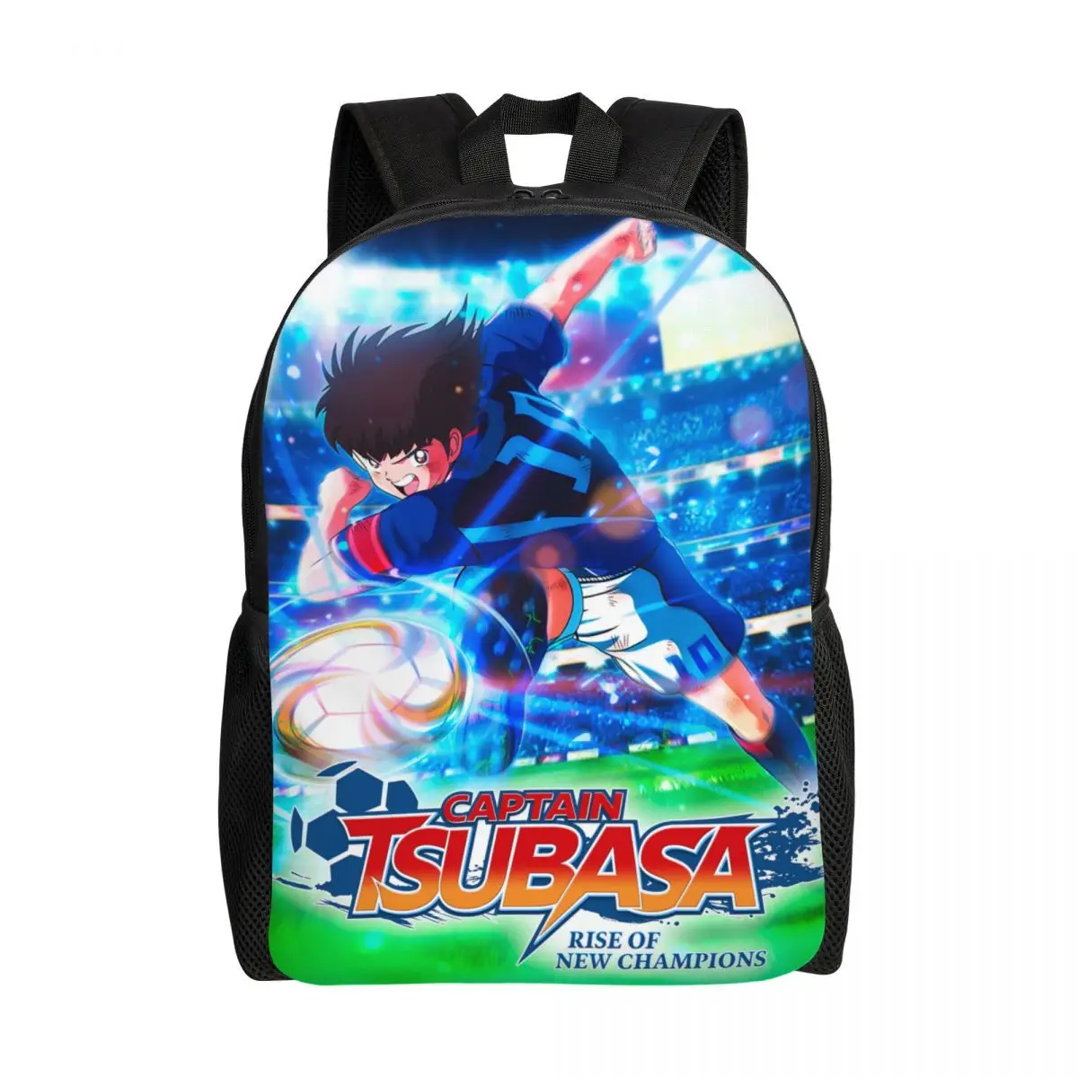 Personalizzato Captain Tsubasa Zaino Donna Uomo Casual Bookbag Per College School Japan Football Anime Manga Bags