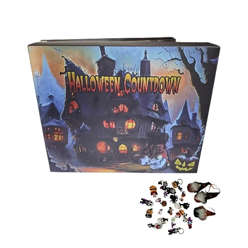 Calend&aacute;rio Do Advento Do Natal, Mini Cartoon Countdown, Halloween Gnome, ，