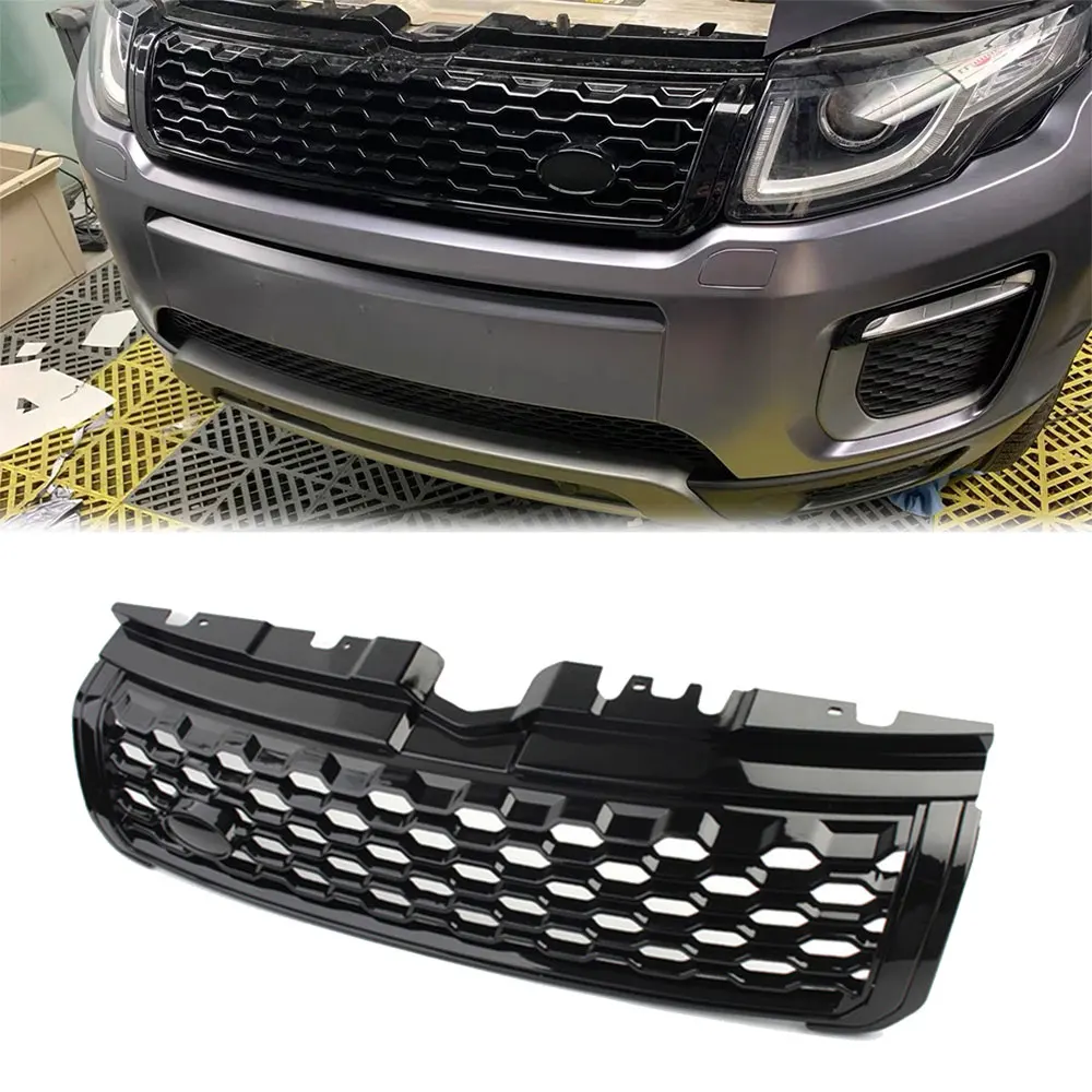 Car Front Bumper Grille Centre Upper Grill For Land Rover Range Rover Evoque  2010 2011 2012 2013 2014 2015 2016 2017 2018 - AliExpress