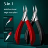 3-in-1 Multifunctional Cuticle Nippers Innovate Cuticle Scissors Clippers Trimmer Dead Skin Remover Manicure 2