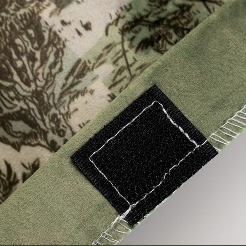 Rectangular Velvet Tissue Box Cover for Vanity Countertop,Decorative Organizer,Retro Holder,Jungle Forest,Living Room 5