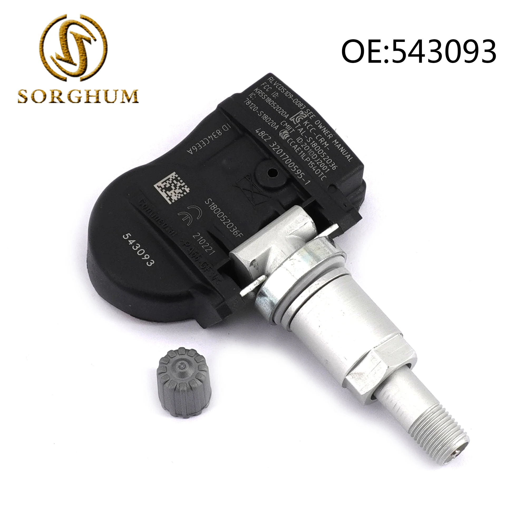 

SORGHUM TPMS Tire Pressure Monitor Sensor For Citroen C4 C5 C6 C8 For Peugeot 508 607 543093 9673198580 5430T4 9656822980