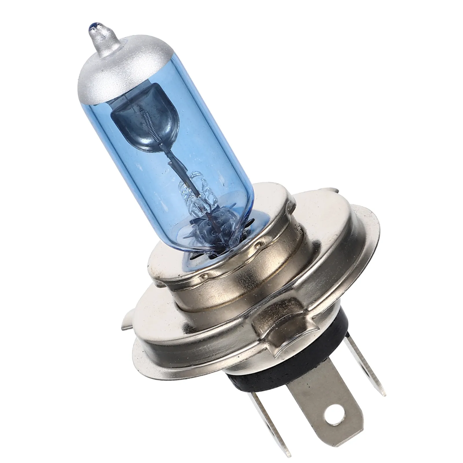 2Pcs 자동차 할로겐 헤드 램프 H4 12V 100W 화이트 6000k 고휘도 자동 헤드 라이트 안개 운전 안전 향상된 가시성