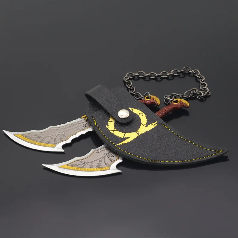 God of War Weapon Blade of Chaos Kratos The New Sword Metal Weapon Model Katana Sword Samurai Toy Anime Game Gift Toys for Boys cosplay sword,cosplay prop,laser sword,cosplay toy