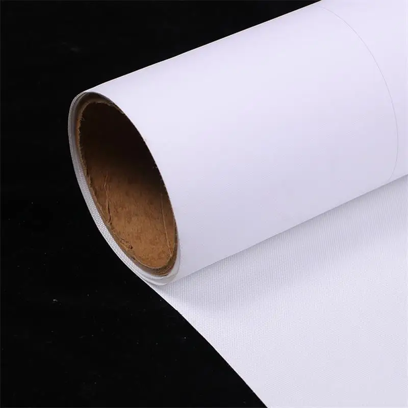Rotolo Tela Pittura 30m X 60cm - Poliestere Bianco Per Stampanti A Getto D'Inchiostro | Tela Professionale Per Artisti