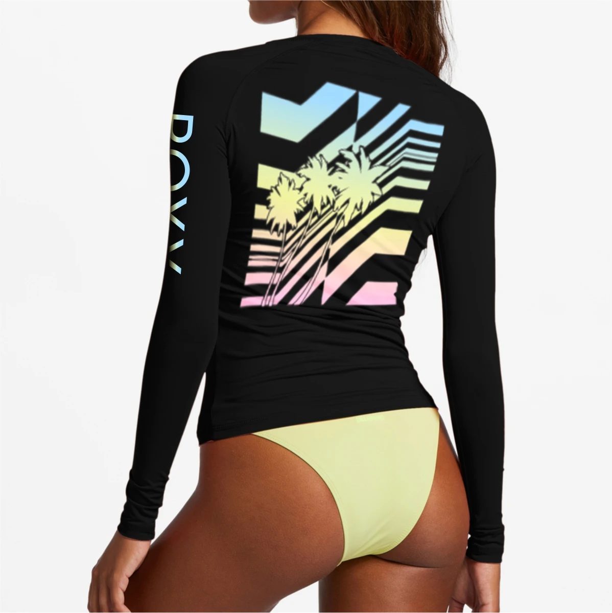New Women\'s Surfing Shirt Sexy Ladies Surf T-Shirts Beach Sunscreen Rashguard UV Protection Swimwear UPF50 Clothes