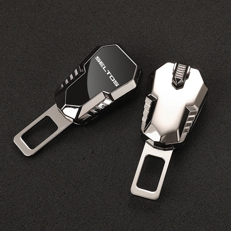 1 pcs Car Seat Belt Clip Extension Plug Metal Seatbelt Extender Accessories for KIA SELTOS