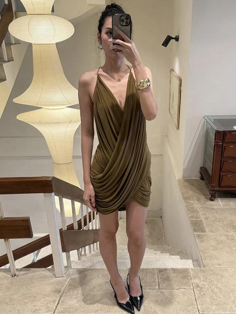 Nibber Birthday Party Cross Dress Women Elegant Sleeveless Stretch Midnight Clubwear Hottie Patchwork Skinny Simple Mini Bodycon