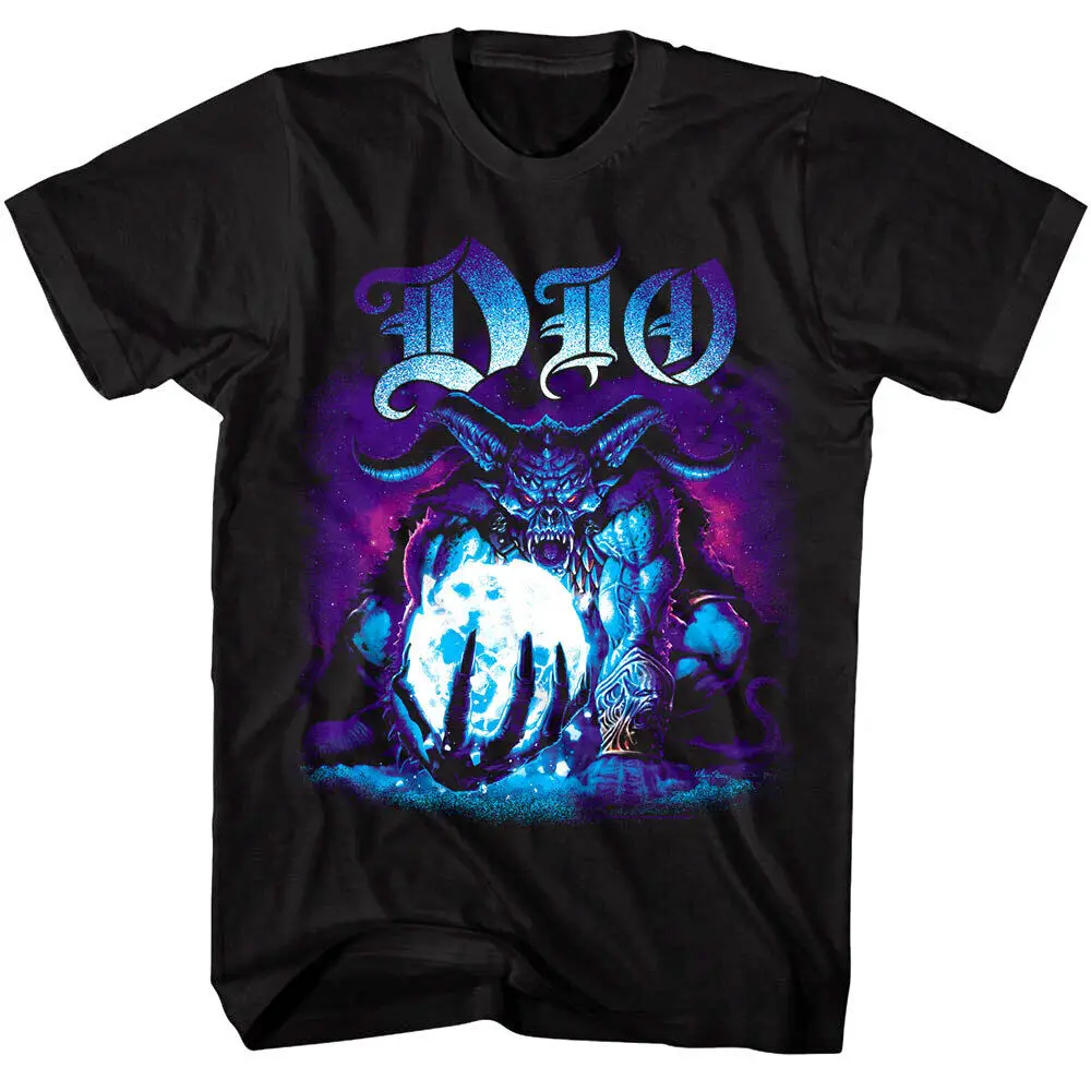 Мужская футболка Dio Master of the Moon альбом Devil Heavy Metal Rock Band концерт
