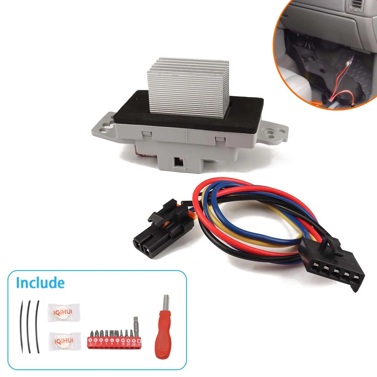 

15-81773 15-81727 15850268 22754990 89018778 HVAC Blower Motor Resistor For Chevy GMC Isuzu Buick Cadillac Saab