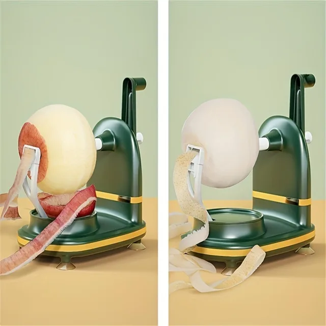 1pc Hand Crank Apple Peeler Automatic Rotation Adjustable Clamp Fruit Peeling Tool uses for kitchen fruit prep gadget