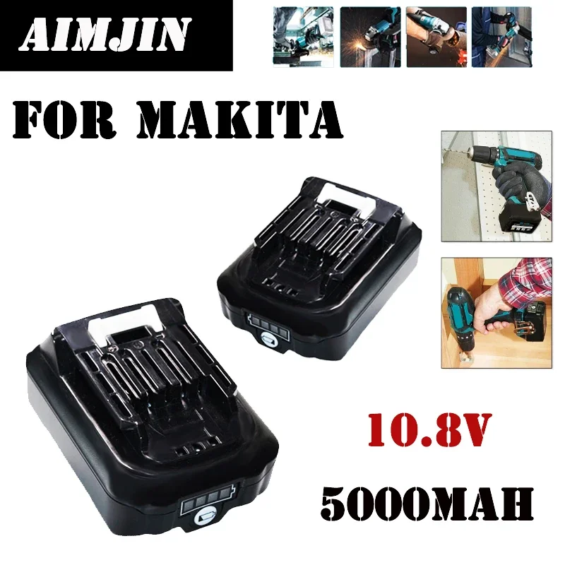 

5000mAh 10.8V For Makita 197390-1 BL1015 1973901 BL1021B BL1041B BL1015B BL1020B BL1040B Li-ion Battery
