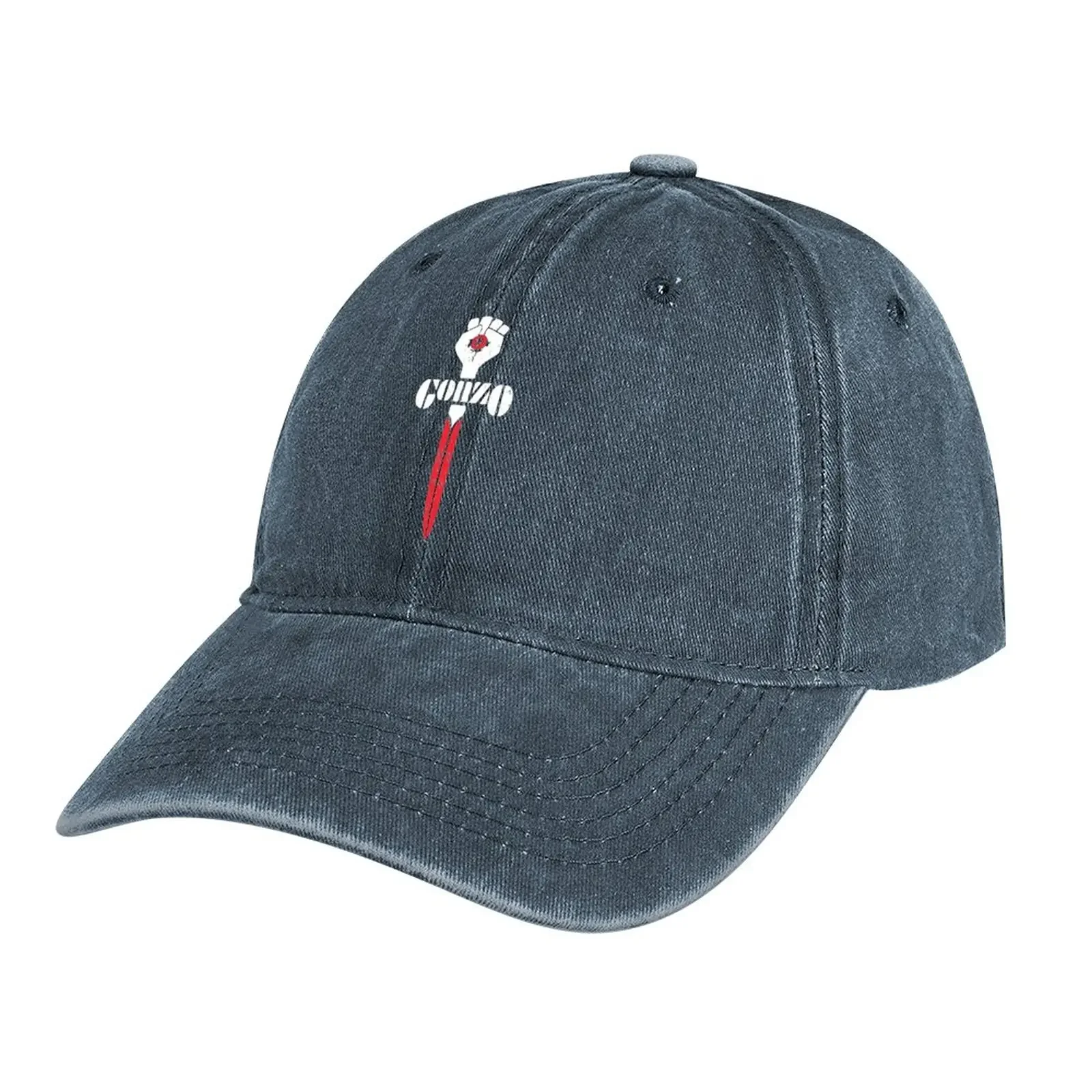 

Gonzo Symbol Hunter S Thompson Cowboy Hat Hard Hat Thermal Visor Hat Man For The Sun Golf Hat Women Men's