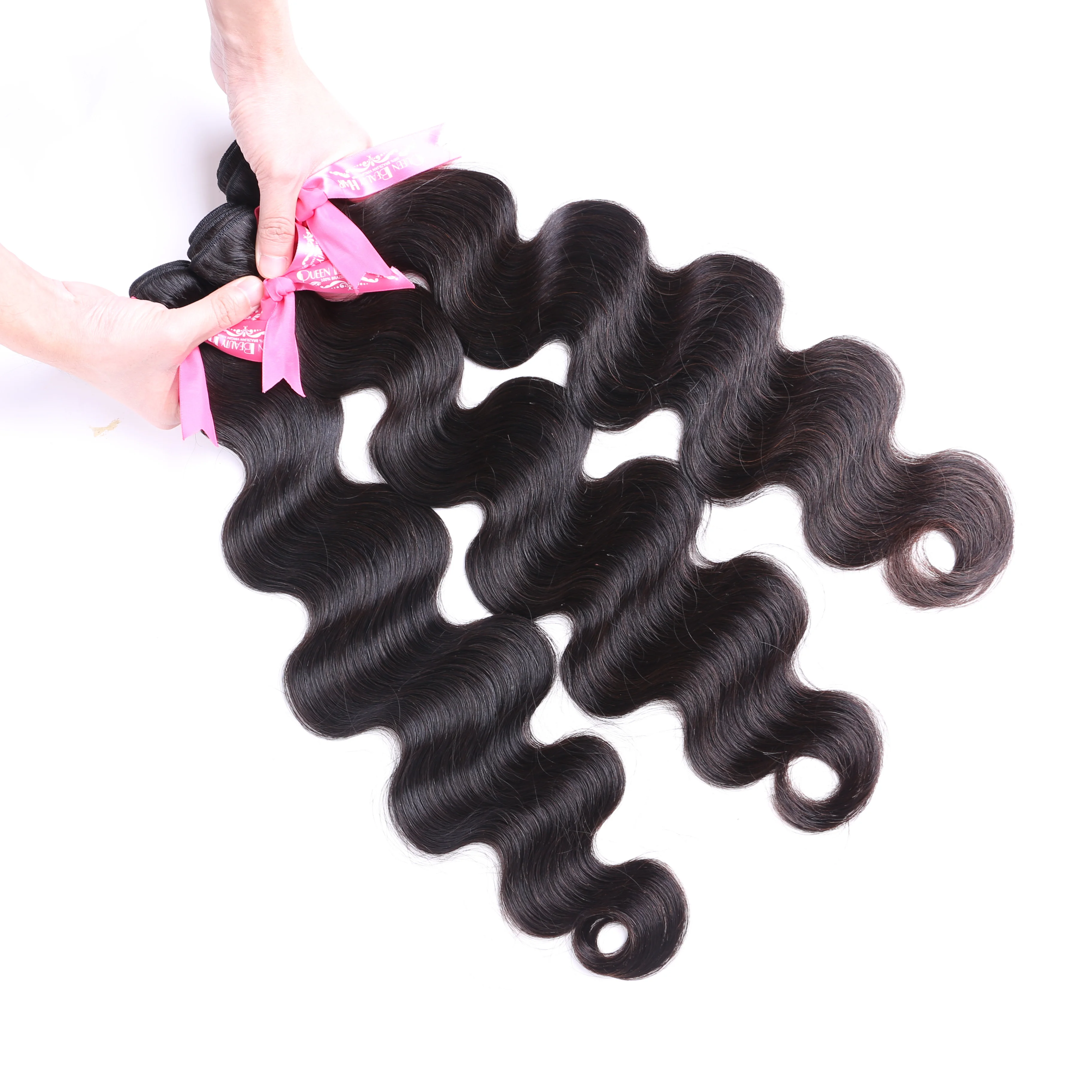 Body Wave Human Hair Bundles 1/3/4 Pieces Natural Black Cheap Remy Brazilian Human Hair Extensions 8-32 Inch