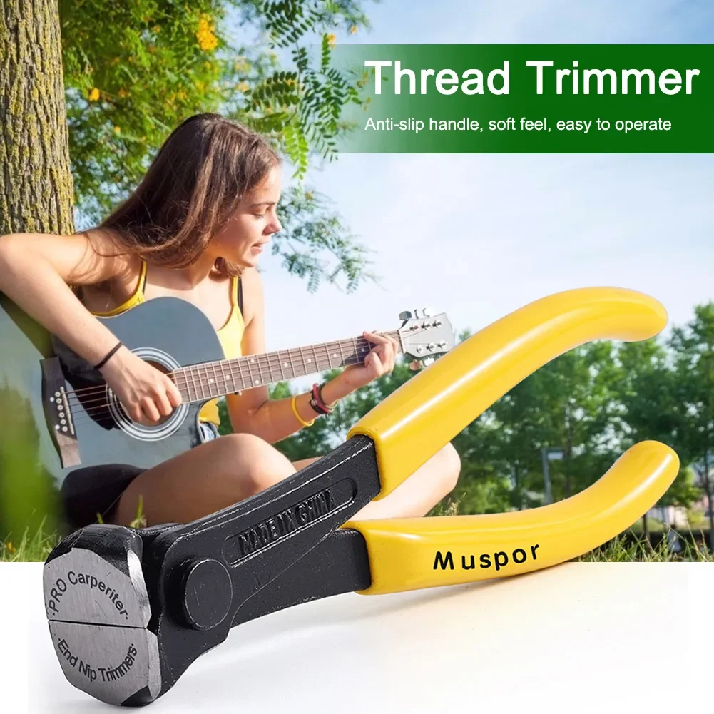 Muspor Guitar Fret Wire End Cutter Professional Guitar String Cutter Pliers Repair Maintenance Luthier Tool Accessories guitar repair tool