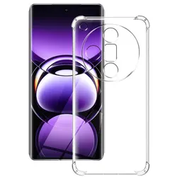 Clear Shockproof Silicone Phone Case Cover - Soft Protective s for Oppo FindX7Ultra (Shockproof Case)