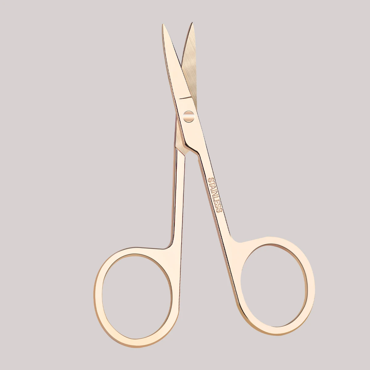 Stainless Steel Eyebrow Scissors Eyebrows Nose Hair Tip Trimmer Men Women General