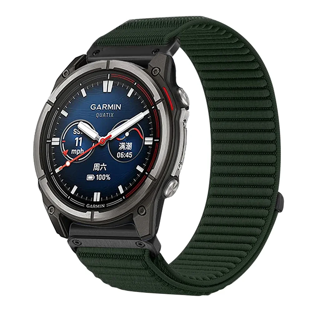Quick-Release Nylon Sports Strap, Multiple Widths Available