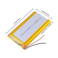 1260110 3.7V 10000mAh High Performance Rechargeable Lithium Polymer Battery for Electric Toy Car GPS Laptop Camping - Image 5