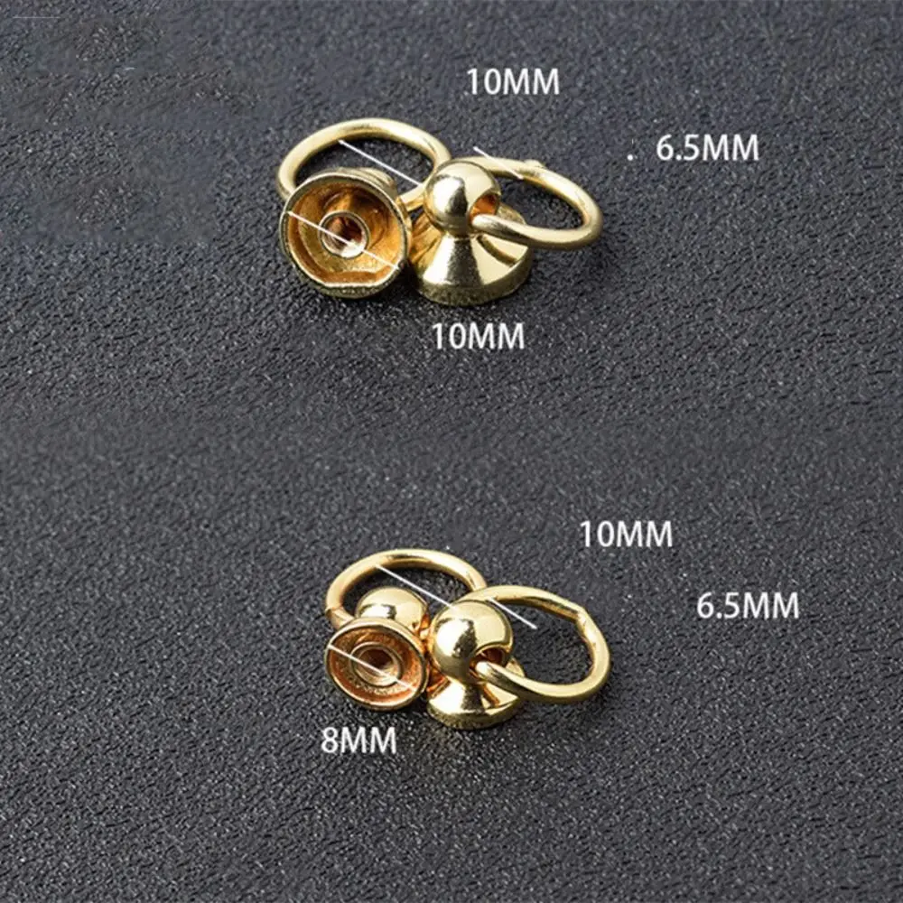 Metal Screwback Studs for DIY Crafts and Accessories