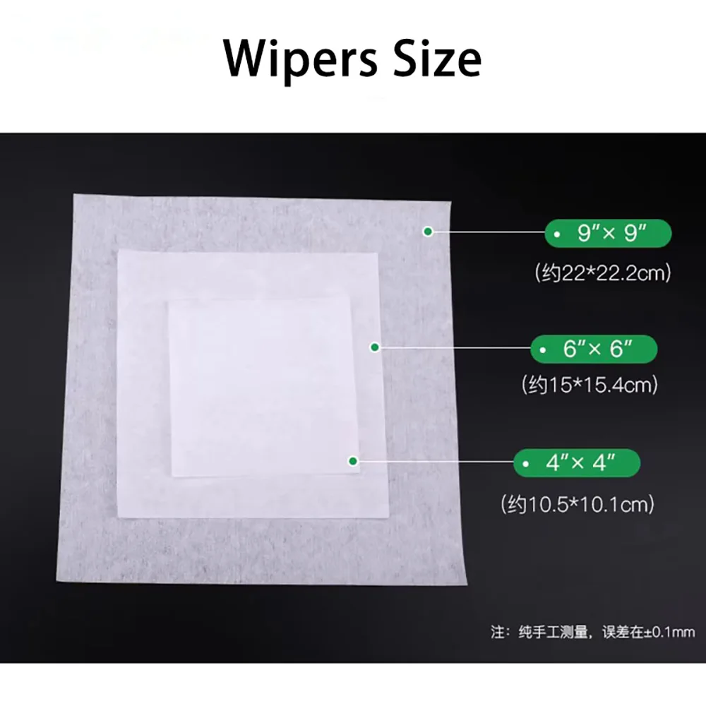Industry Cleanroom Wipers cleaning wipes Anti-static Dust-Free for LCD PCB Precision Instrument Repair