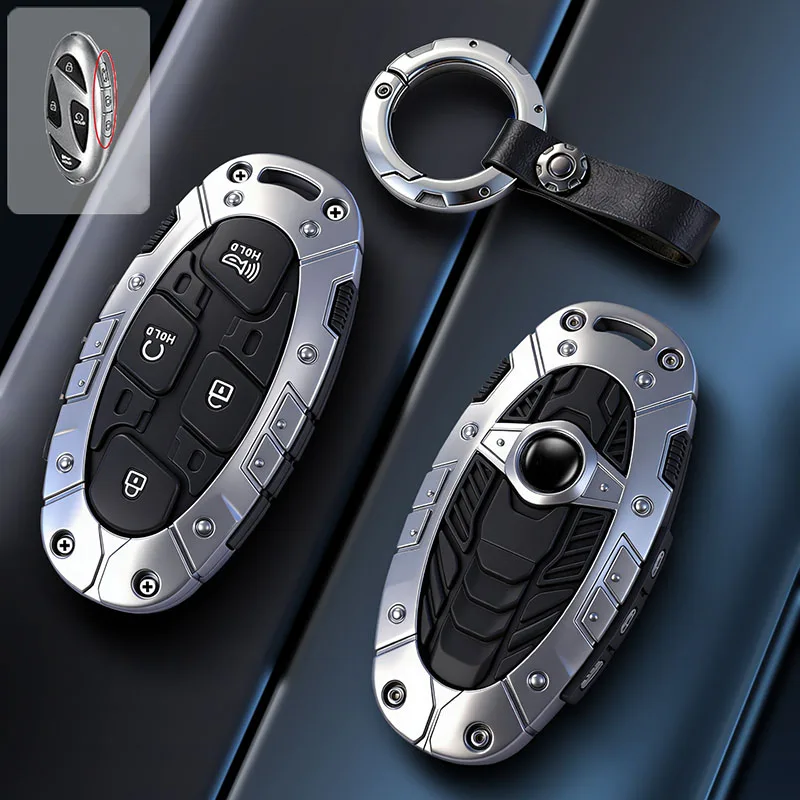 Für Hyundai IONIQ 6 New Grand Prix GN7 Kona 5 7 Tasten Modische Autoschlüssel-Hülle Geschützter Schlüsselanhänger Zubehör – Detail 9