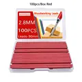 1box 100pcs red lead