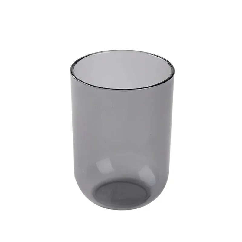 Simple Bathroom Wash Toothbrush Creative Fashion Transparent Couple Toilet Brushing Teeth Mouthwash Plastic Cup_voghion.com