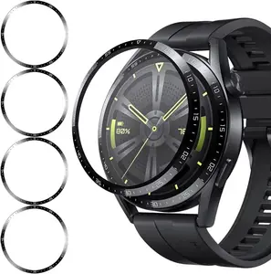 Защитная пленка для смарт-часов Huawei Watch GT 3 2 GT3 GT2 Pro, 42 мм, 46 мм, из мягкого стекла, с загнутыми краями