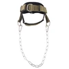 Weight Lifting Head Neck Straps,Nylon Cap with Chain,Increases Neck Core Strength,Neck Harness,Neck Trainer for Home 1