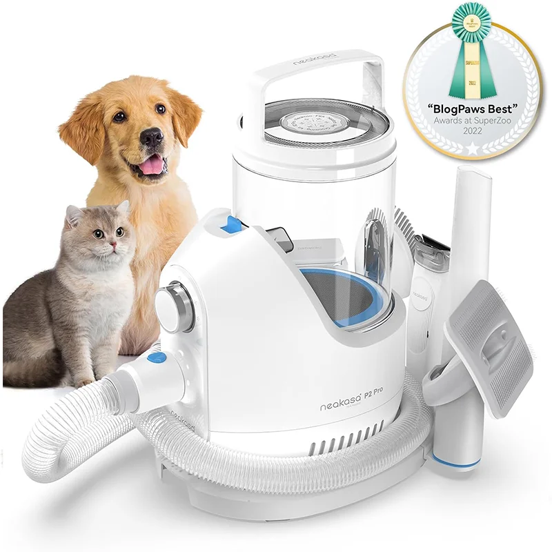 Neakasa P2 Pro Dog Clipper Con Aspirapolvere, Clipper Silenzioso, Kit Professionale Per La Toelettatura Degli Animali Domestici Di Nuova Generazione, 