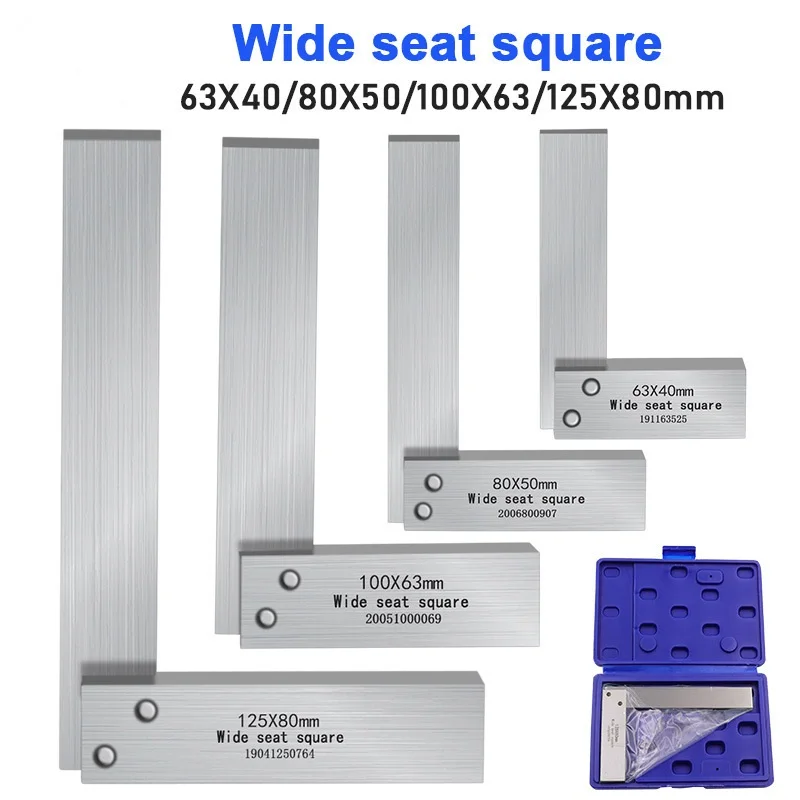

Carbon steel high-precision 90-degree right-angle ruler woodworking L-shaped corner ruler right-angle measurement tool