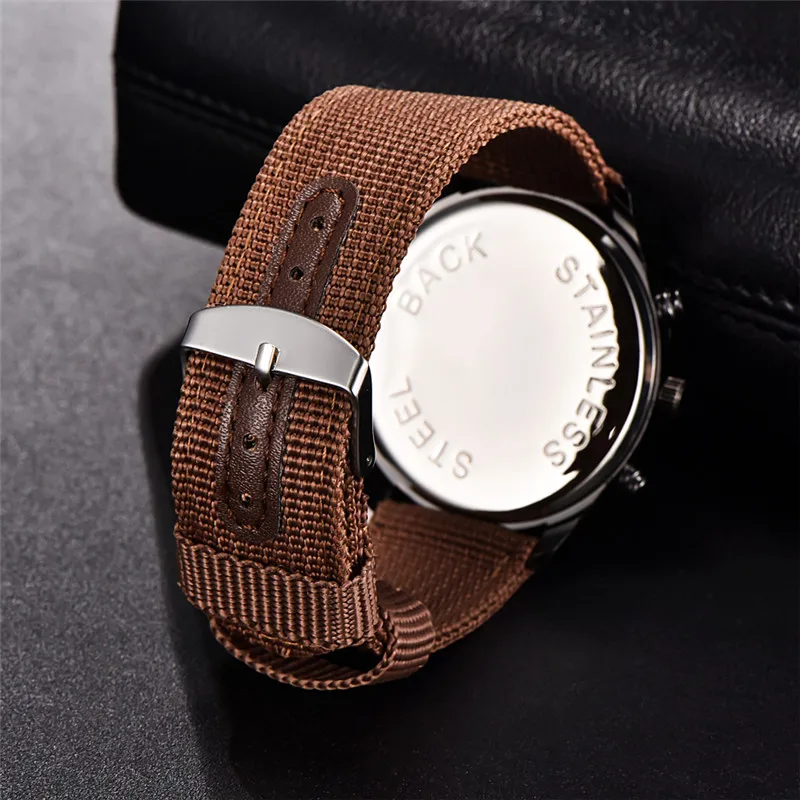 Men XINEW Brand Cheap Watches Students Fashion Nylon Band Military Sports Date Quartz Watch Erkek Barato Saat Montre Homme 2024