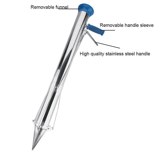 Palánta Ültetvényes Zöldség Fiatal Növényi Kézi Átültetési Szerszám Kertészeti Mezőgazdasági Kiegészítő (Egyfogantyú) - Image 6