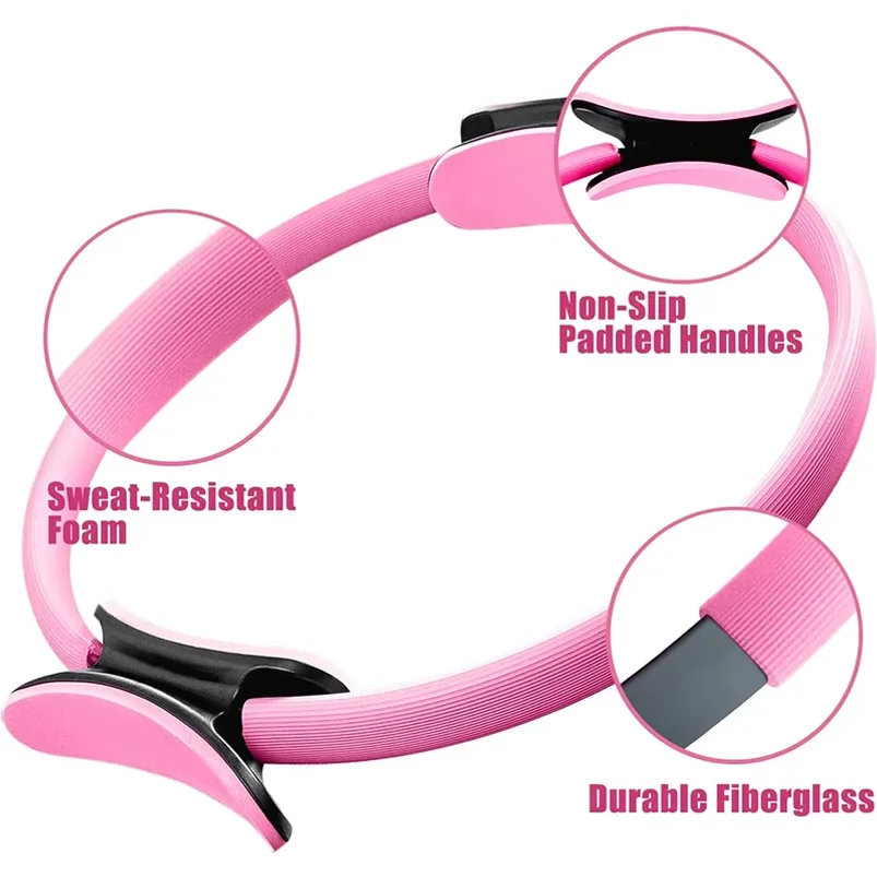 Pilates Ring Magic Fitness Circle for Toning Thighs Abs Legs