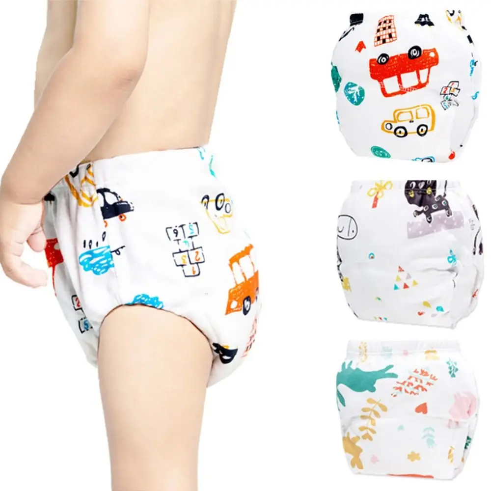 

90 100 110 Size Baby Washable Diaper Convenient 3-18kg Leakproof Reusable Nappy Adjustable Diaper Pants Newborn Kids