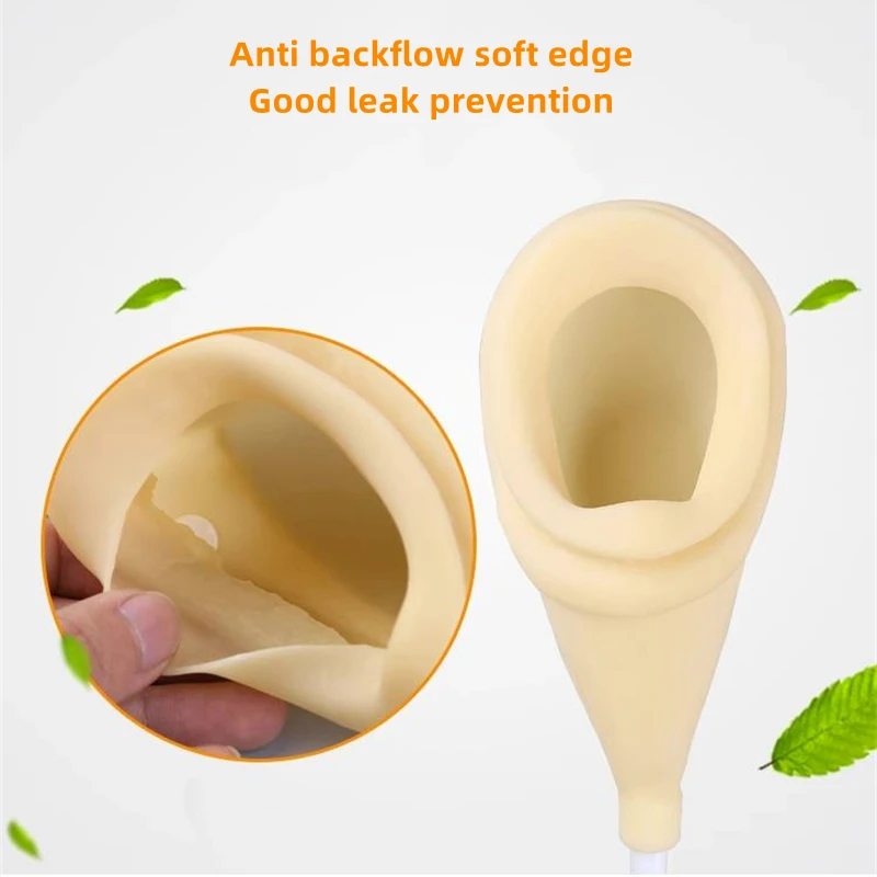 Reusable Men Older Woman Latex Urine Collector Bags Adults Urinal Urine Catheter Bags Male Female Toilet 1pc