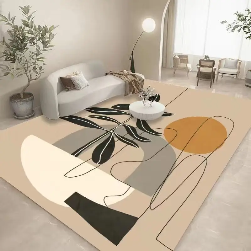 

Japanese-style Living Room Rugs Home Bedroom Decor Carpet Simplicity Cloakroom Carpets Large Area Study Lounge Rug Washable Mats