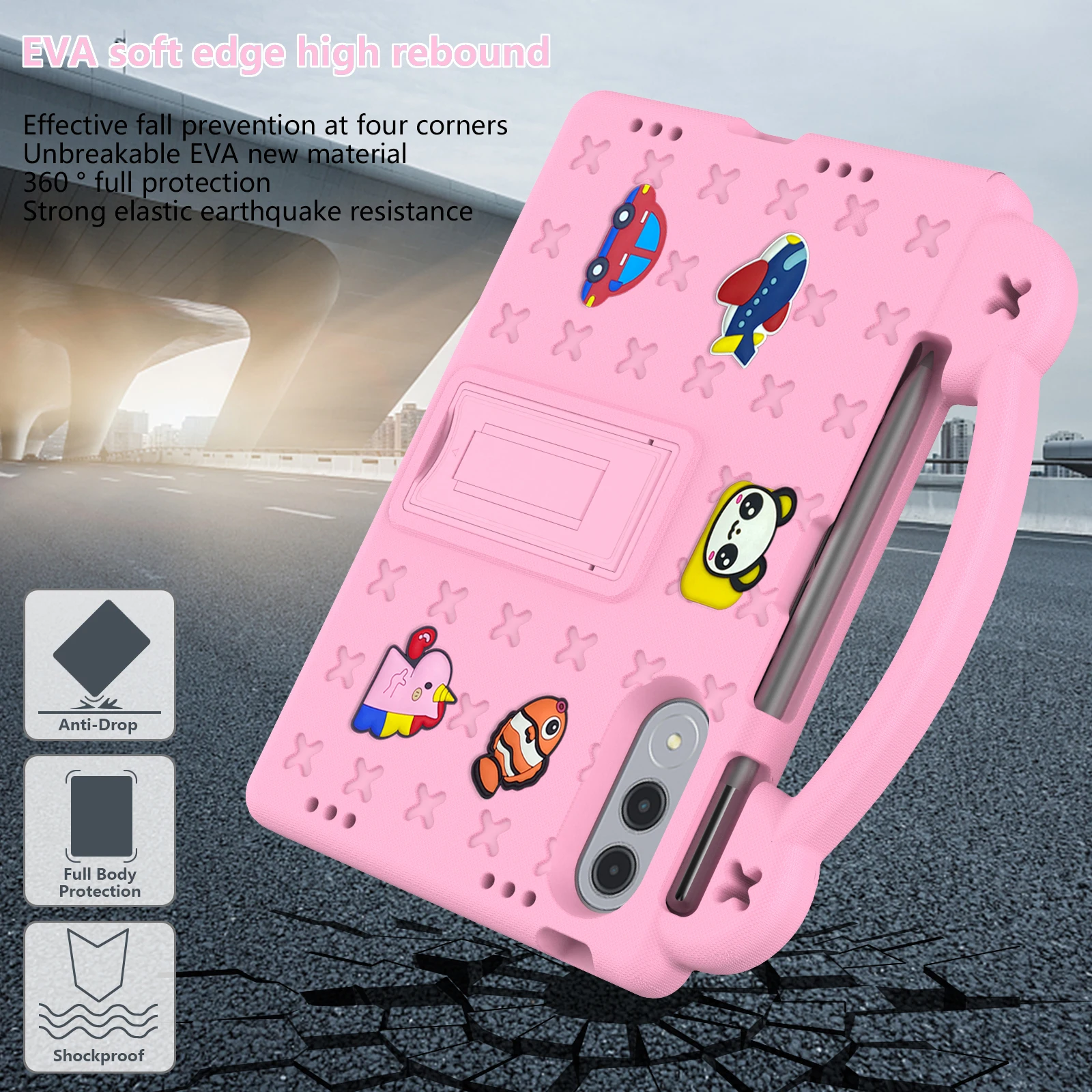 Cartoon Eva Standhülle Für Lenovo Xiaoxin Pad Pro Gt Tablet_voghion.com
